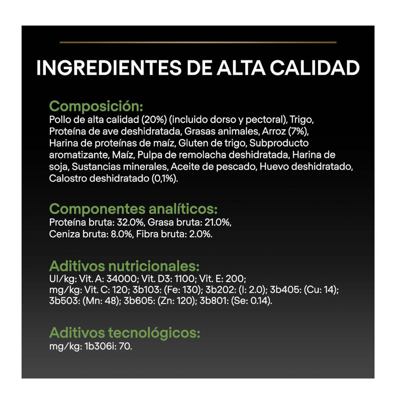 3 kg Pro Plan Puppy Small y Mini Pollo pienso para cachorros,  Imagen numero 4 3 kg Pro Plan Puppy Small y Mini Pollo pienso para cachorros, , large Imagen numero 4