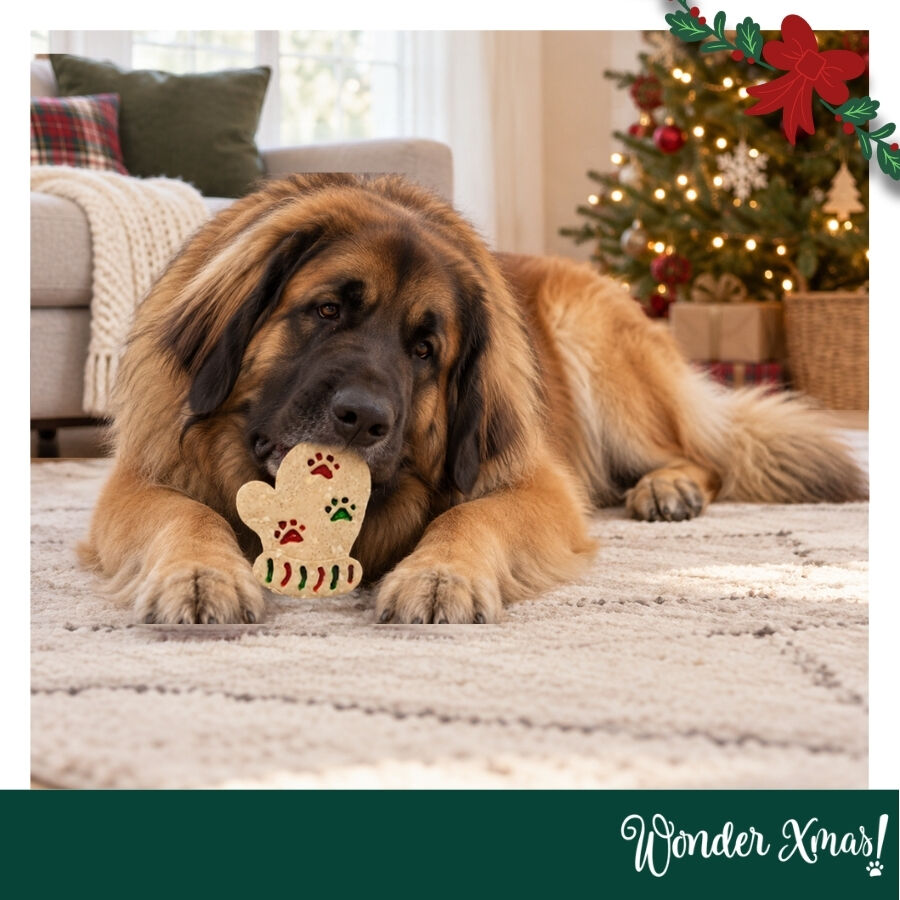 1 ud. Wonder Christmas Manopla Piel Prensada Snacks para perros, , large Imagen numero 2