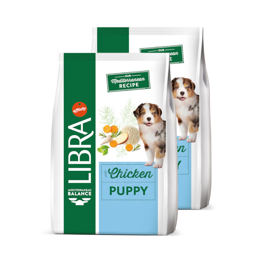 Libra Puppy Pollo y Arroz pienso para perros