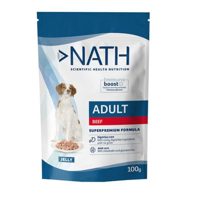 Nath Adult Ternera en Gelatina sobre para perros