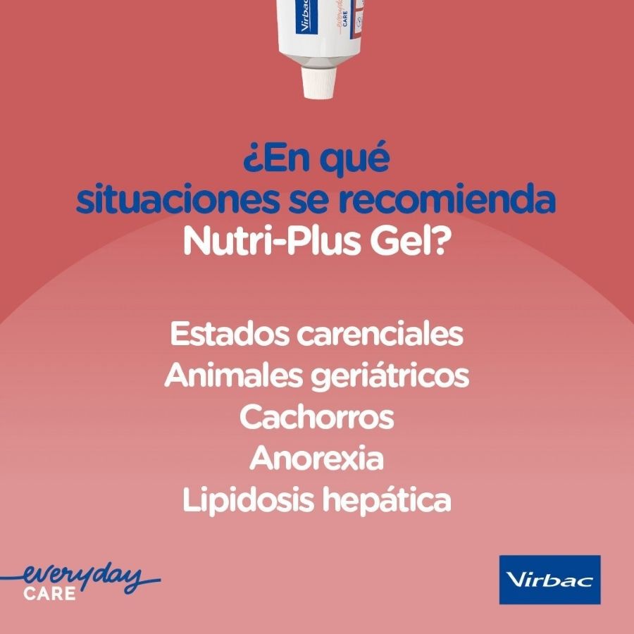 120 g Virbac Nutri-plus gel Suplemento para perros y gatos, , large Imagen numero 3