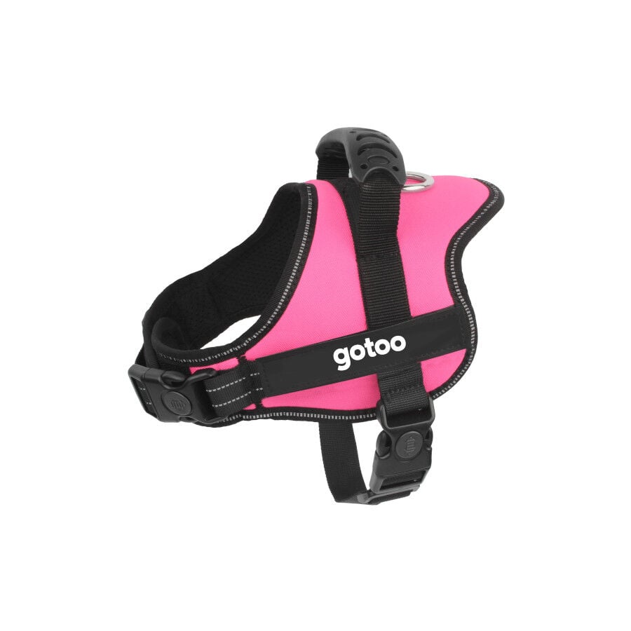 Gotoo Arn&eacute;s antitirones rosa para perros, , large Imagen numero 1