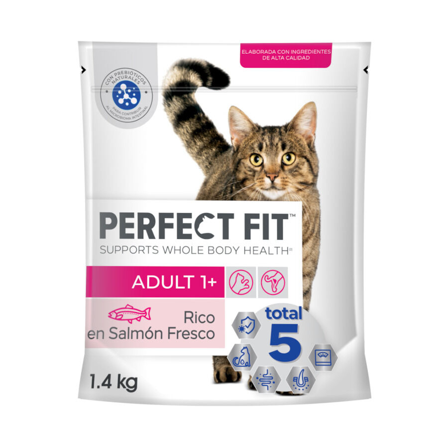 1.4 kg Perfect Fit Adult 1+ Esterilizado Salm&oacute;n pienso para gatos, , large Imagen numero 1