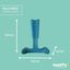 Tootoy! Puppy Hueso Martillo Azul Juguete para perros, , large indicador imagen numero 3