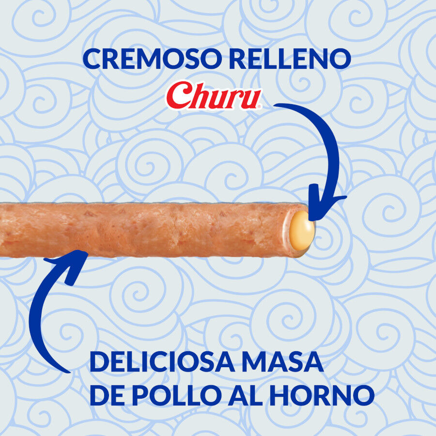 4 sobres x 10 g Churu Sticks Rolls de At&uacute;n para gatos, , large Imagen numero 4