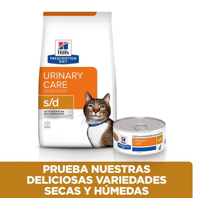 Hill&#039;s Prescription Diet Urinary Care s/d Pollo pienso para gatos thumbnail