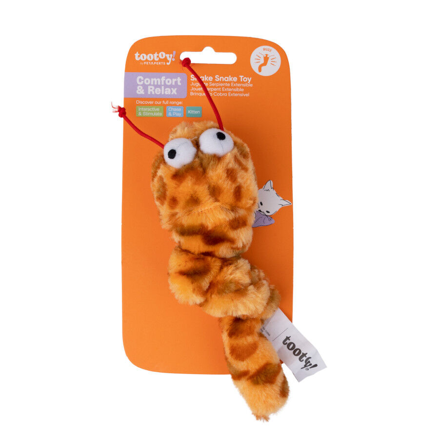 Tootoy! Serpiente de Peluche con Zumbido para gatos, , large Imagen numero 8