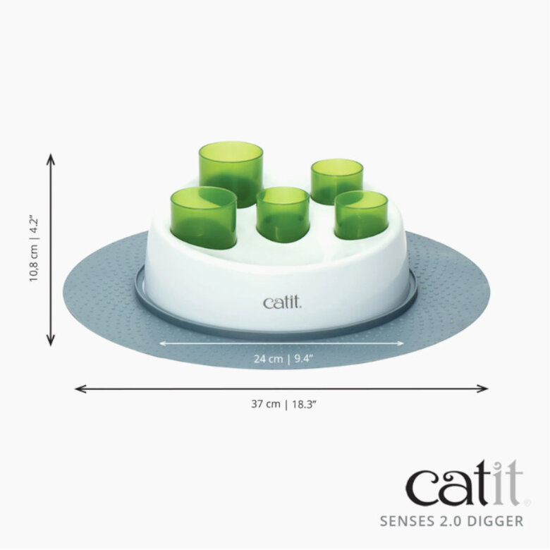 Catit Senses 2.0 Digger Comedero Antivoracidad para gatos,  Imagen numero 6 Catit Senses 2.0 Digger Comedero Antivoracidad para gatos, , large Imagen numero 6