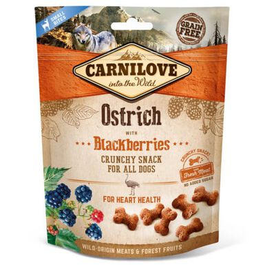 Carnilove Galletas Crunchy Avestruz y Mora para perros