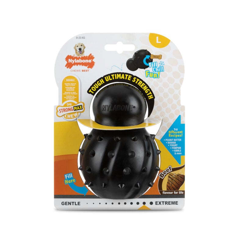 Nylabone Mordedor Irrompible  con sabor a Carne para perros,  Imagen numero 4 Nylabone Mordedor Irrompible  con sabor a Carne para perros, , large Imagen numero 4
