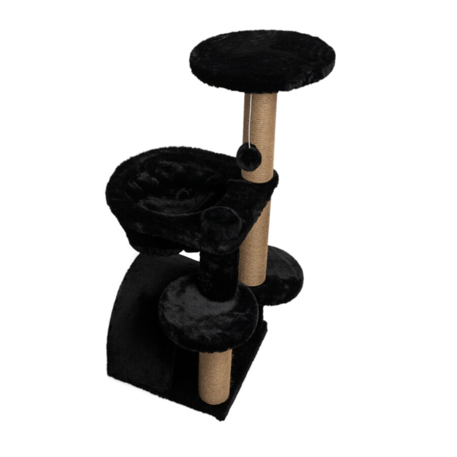 Catshion Amber &Aacute;rbol Rascador con Cueva Gris para gatos, , large Imagen numero 3