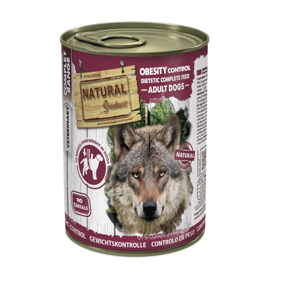 Natural Greatness Obesity Pollo Comida Húmeda para perros