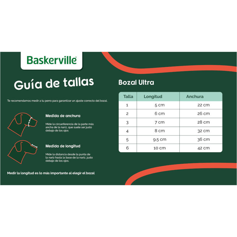Baskerville Ultra Muzzle Bozal tipo canasta para perros thumbnail