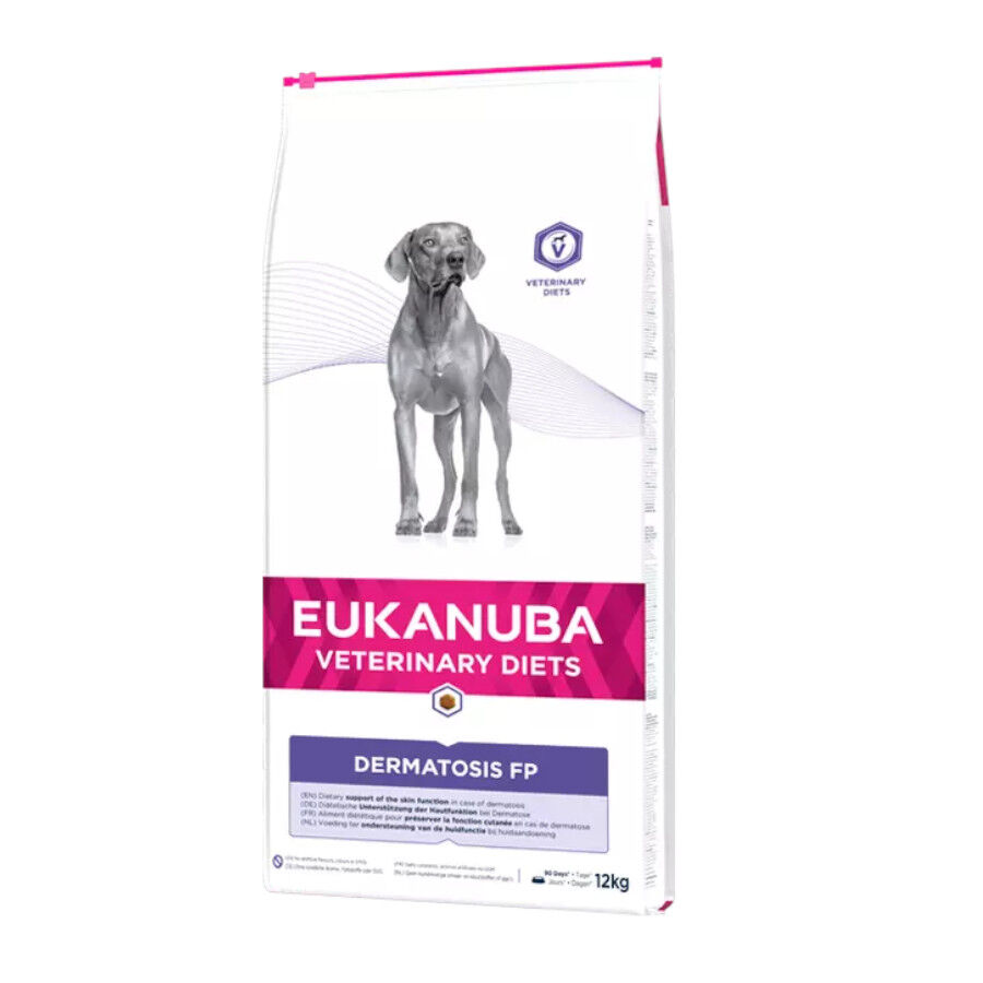 12 kg Eukanuba Veterinary Diets Dermatosis FP pienso para perros, , large Imagen numero 1