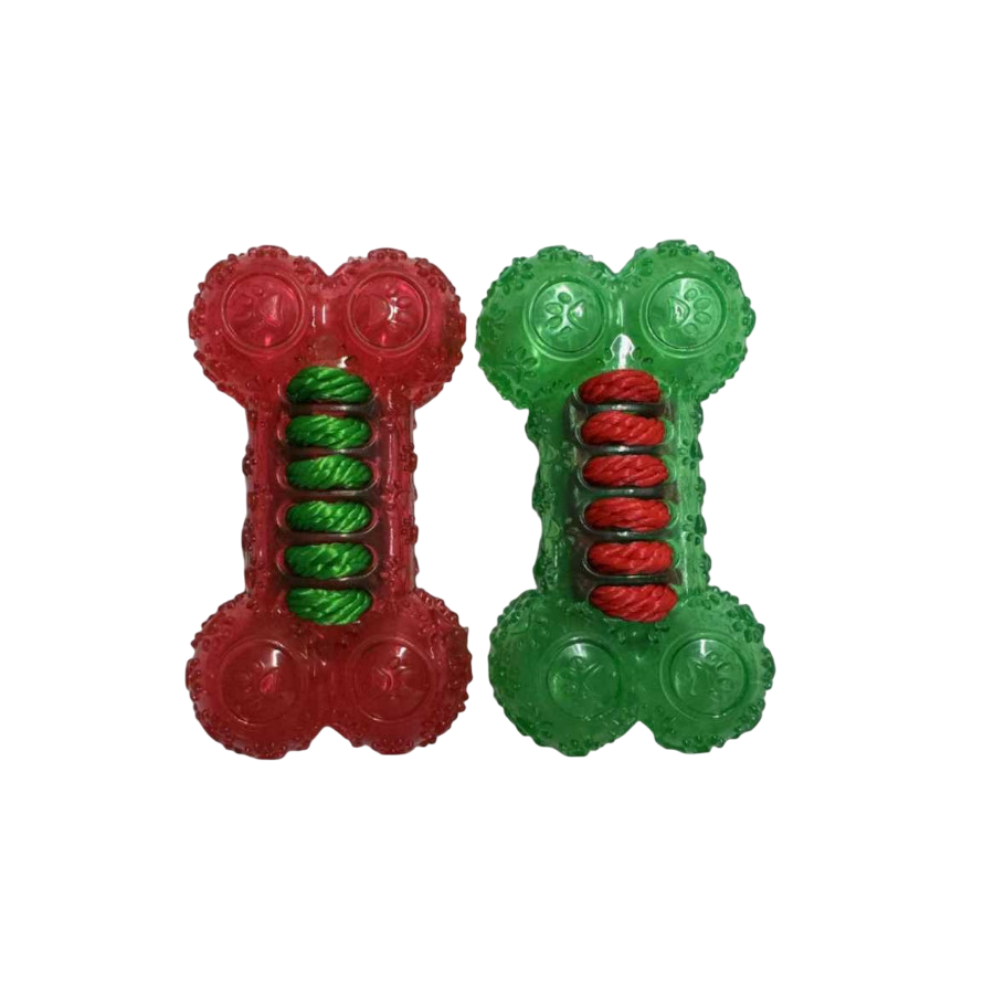 Wonder Christmas Juguete Huesos Navide&ntilde;os para perros, , large Imagen numero 2