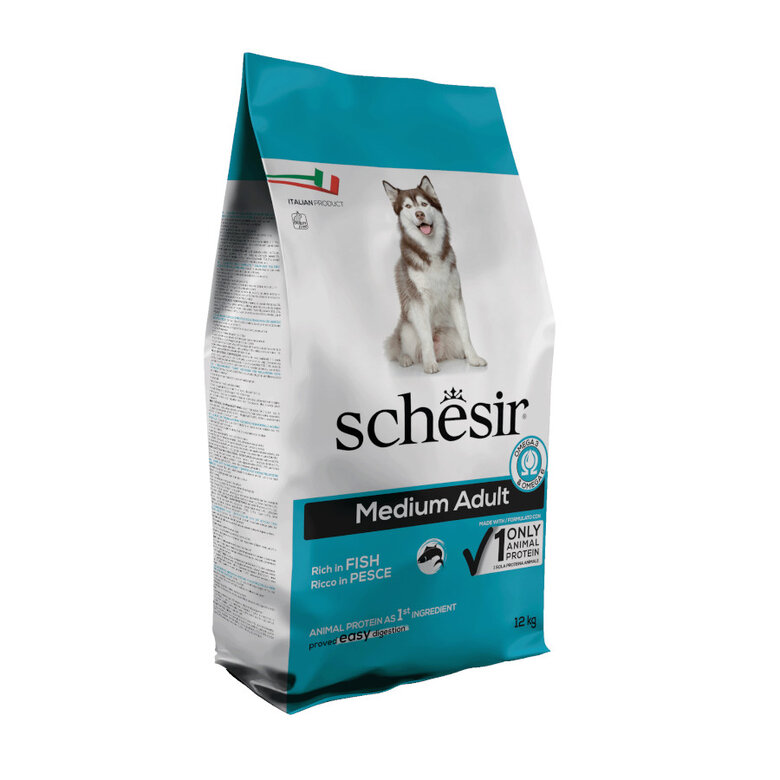 3 kg Schesir Adult Medium Nature Pescado pienso para perros,  Imagen numero 1 3 kg Schesir Adult Medium Nature Pescado pienso para perros, , large Imagen numero 1