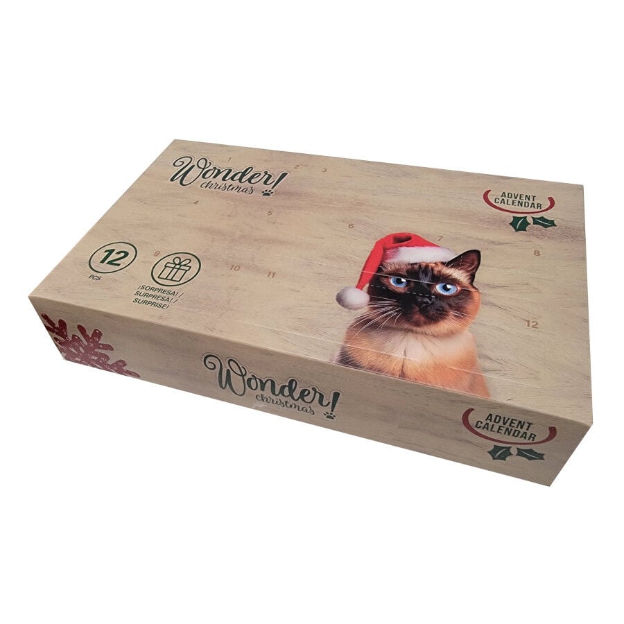 Wonder Christmas Caja Sorpresa Juguetes Navideños para gatos thumbnail