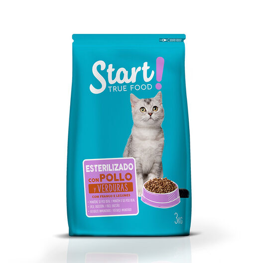 Start Esterilizado Pollo y Verduras pienso para gatos, , large image number null