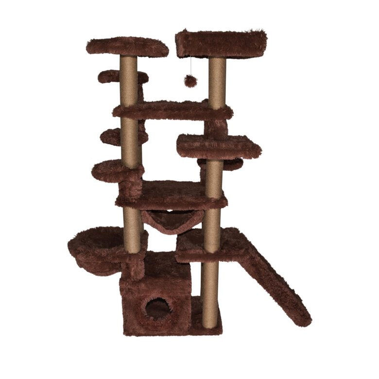 Catshion Roma Árbol Rascador Grande Canela para gatos,  Imagen numero 1 Catshion Roma Árbol Rascador Grande Canela para gatos, , large Imagen numero 1