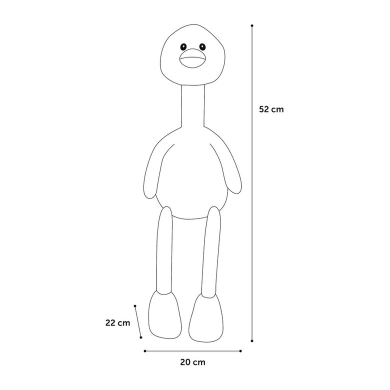 Flamingo Lorio Peluche Emú Rosa para perros,  Imagen numero 2 Flamingo Lorio Peluche Emú Rosa para perros, , large Imagen numero 2