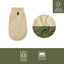 Outech Forro Polar Beige para perros, , large indicador imagen numero 5