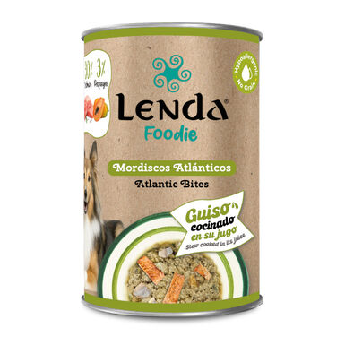 Lenda Mordiscos Atlánticos lata para perros