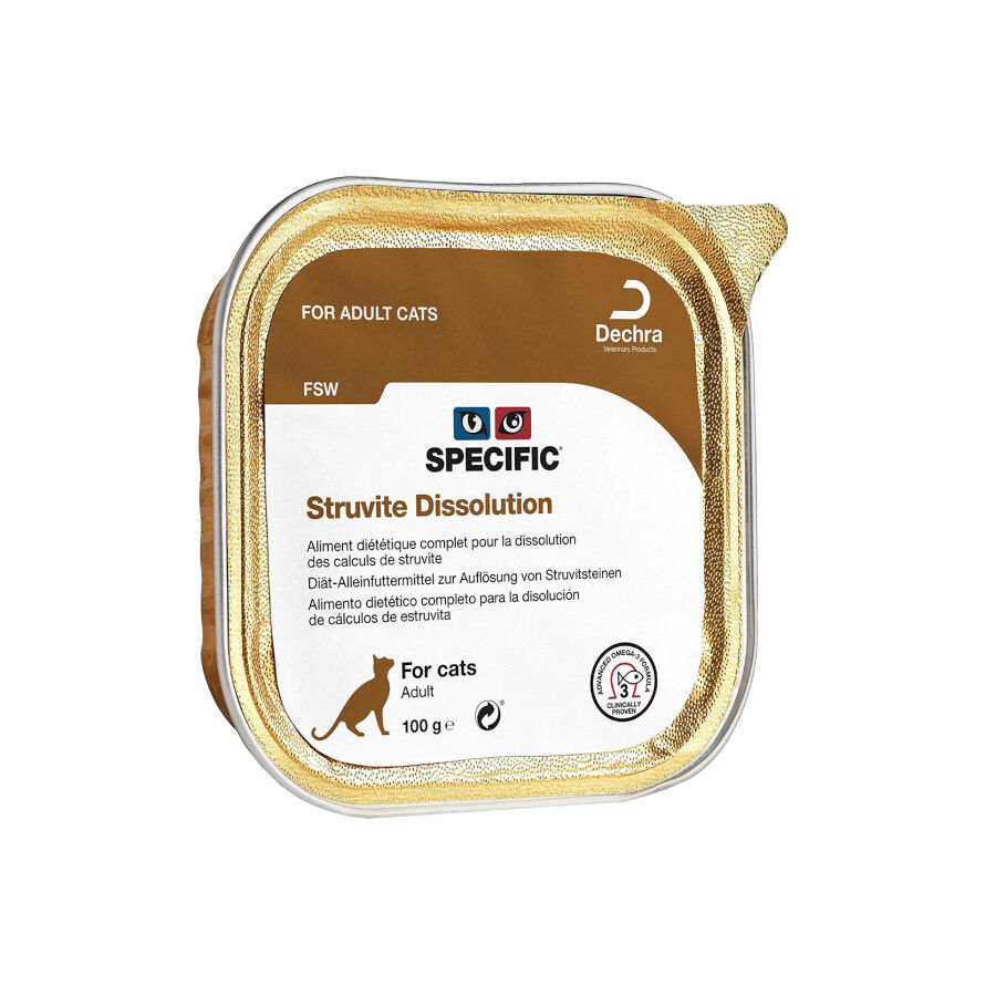 Specific FSW Struvite Dissolution tarrina para gatos