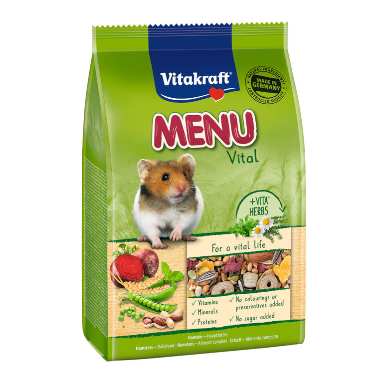 Vitakraft Menú Vital pienso para hámsteres, , large image number null