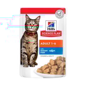 Hill's Science Plan Adult Pescado sobre para gatos