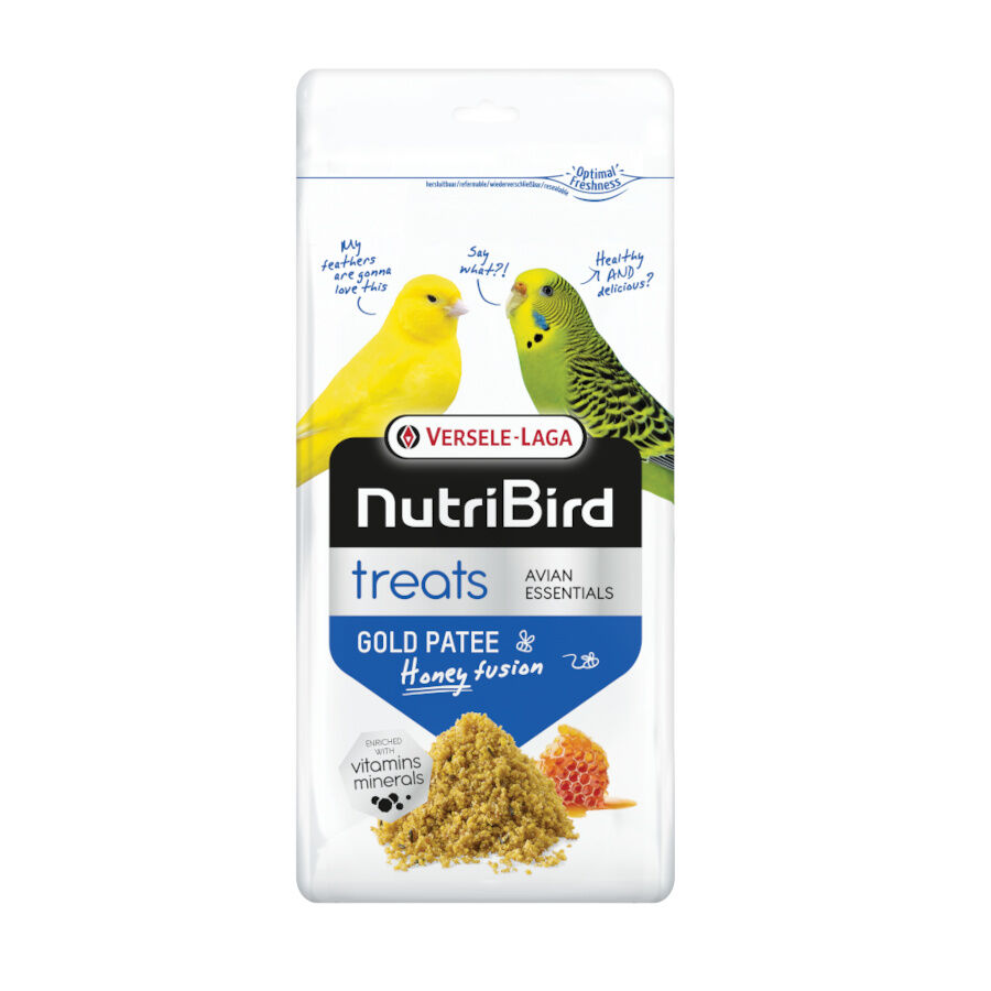 NutriBird Snack Gold Patee Honey Fusion para canarios