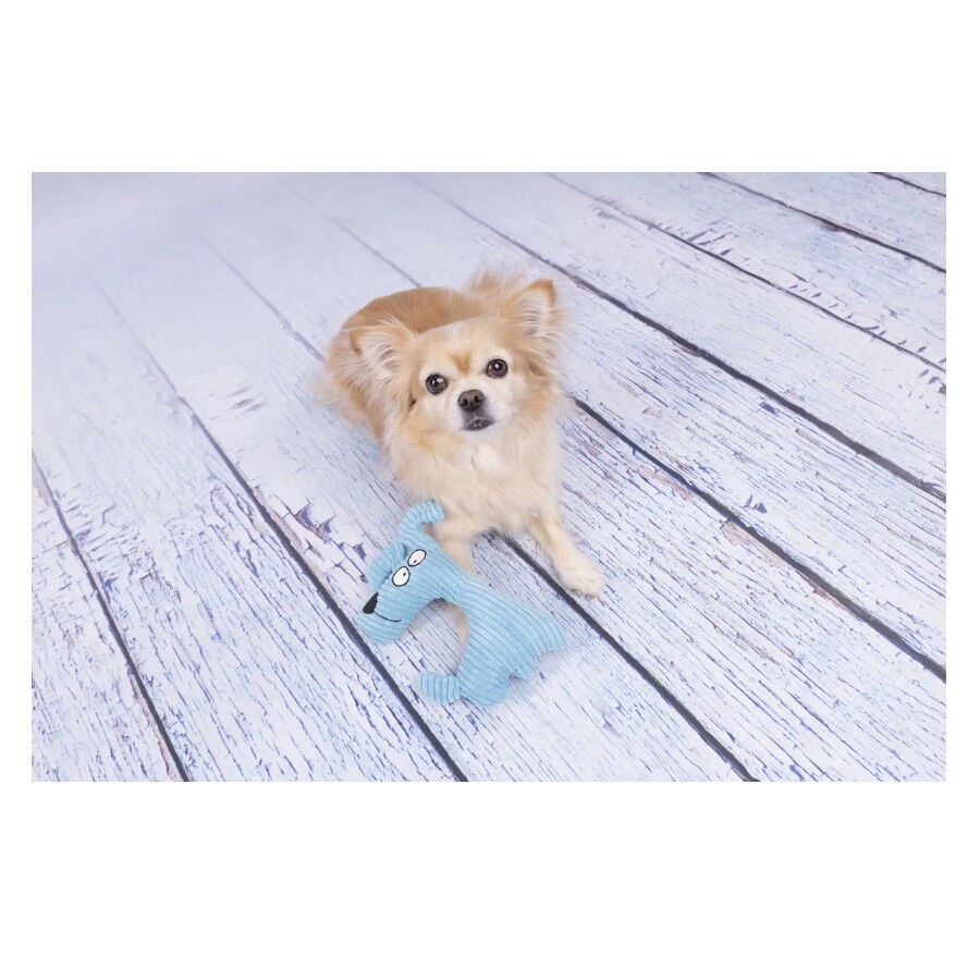 Flamingo Perro de Peluche Azul para perros, , large Imagen numero 3