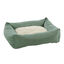 Flamingo Yara Rectángulo Verde con Cremallera Cama para perros, , large indicador imagen numero 1
