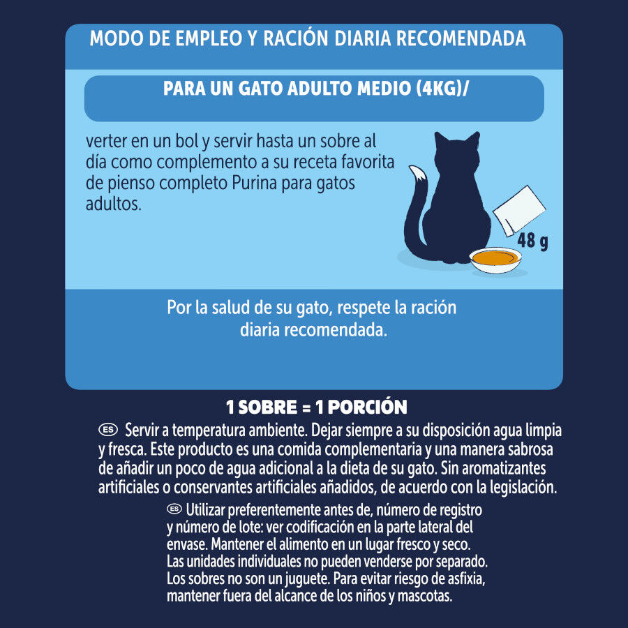 6 x 48 g Felix Cat Sopa de Buey, Pollo y Cordero para gatos, , large Imagen numero 6