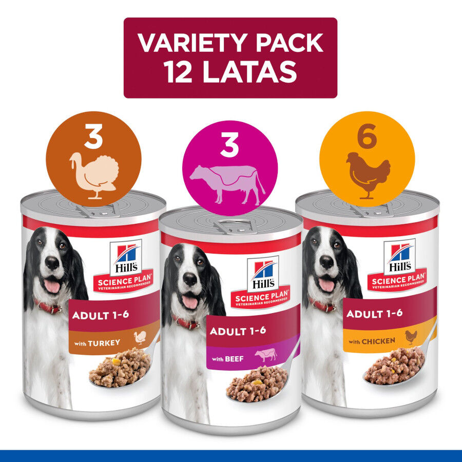 Hill&#039;s Science Plan Adult ternera lata para perros thumbnail