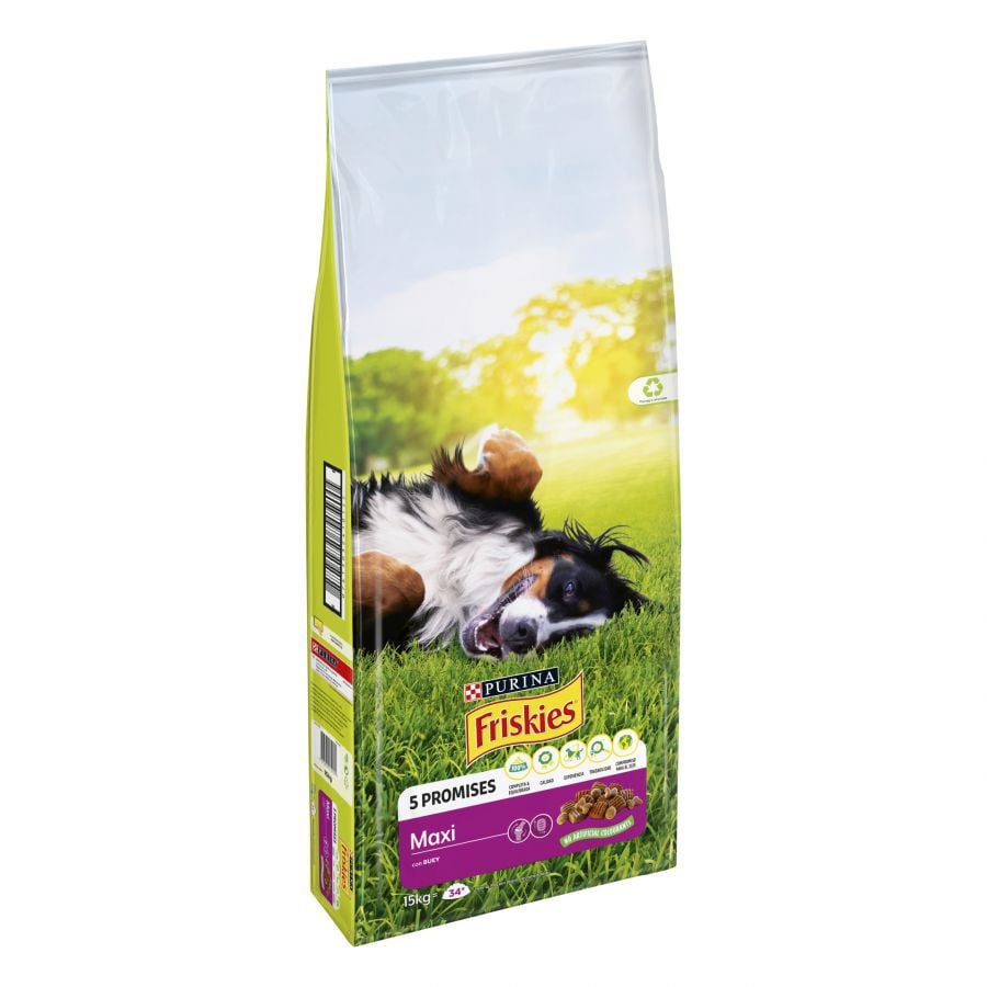 15 kg Friskies Maxi pienso para perros , , large Imagen numero 1