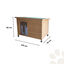 TK-Pet Tindaya Caseta con Puerta para Perros, , large indicador imagen numero 7