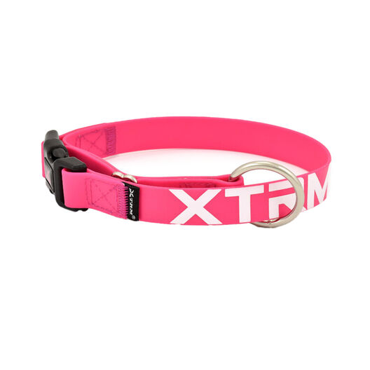 X-TRM Collar Rosa PVC para perros, , large image number null