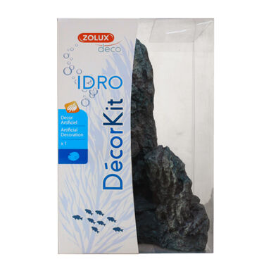 Zolux Idro Roca Negra Kit de Decoración para acuarios