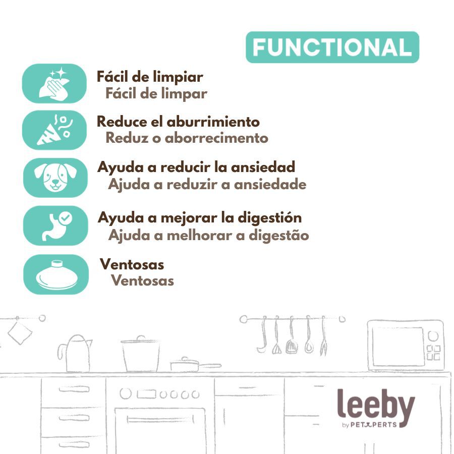 Leeby Comedero Antivoracidad Naranja para perros, , large Imagen numero 6