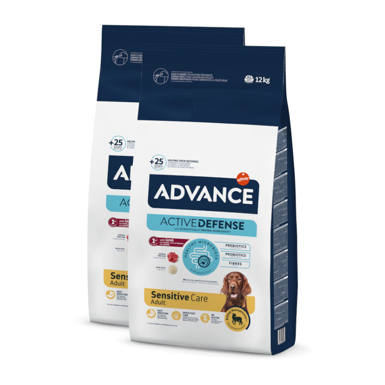 Advance Active Defense Sensitive Cordero y Arroz pienso para perros thumbnail