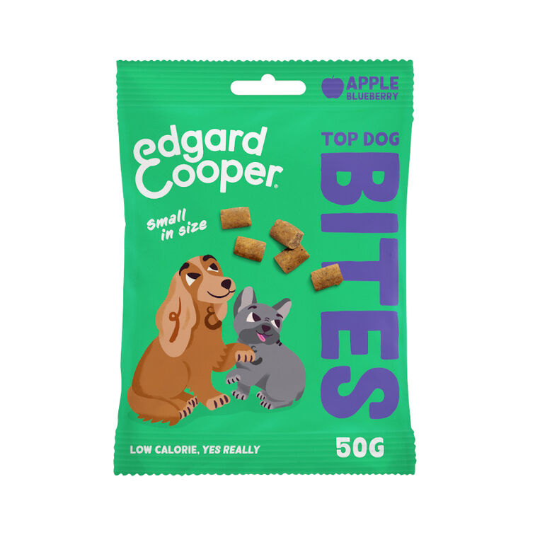 Edgard &amp; Cooper Bocaditos Mini de Manzana snack para perros thumbnail