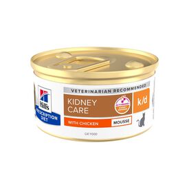 Hill's Prescription Diet k/d Mousse de Pollo lata para gatos