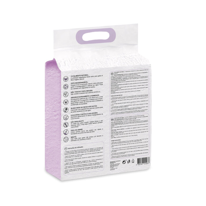 6 L Happy Meow Natural Tofu Aglomerante Lavanda para gatos,  Imagen numero 3 6 L Happy Meow Natural Tofu Aglomerante Lavanda para gatos, , large Imagen numero 3