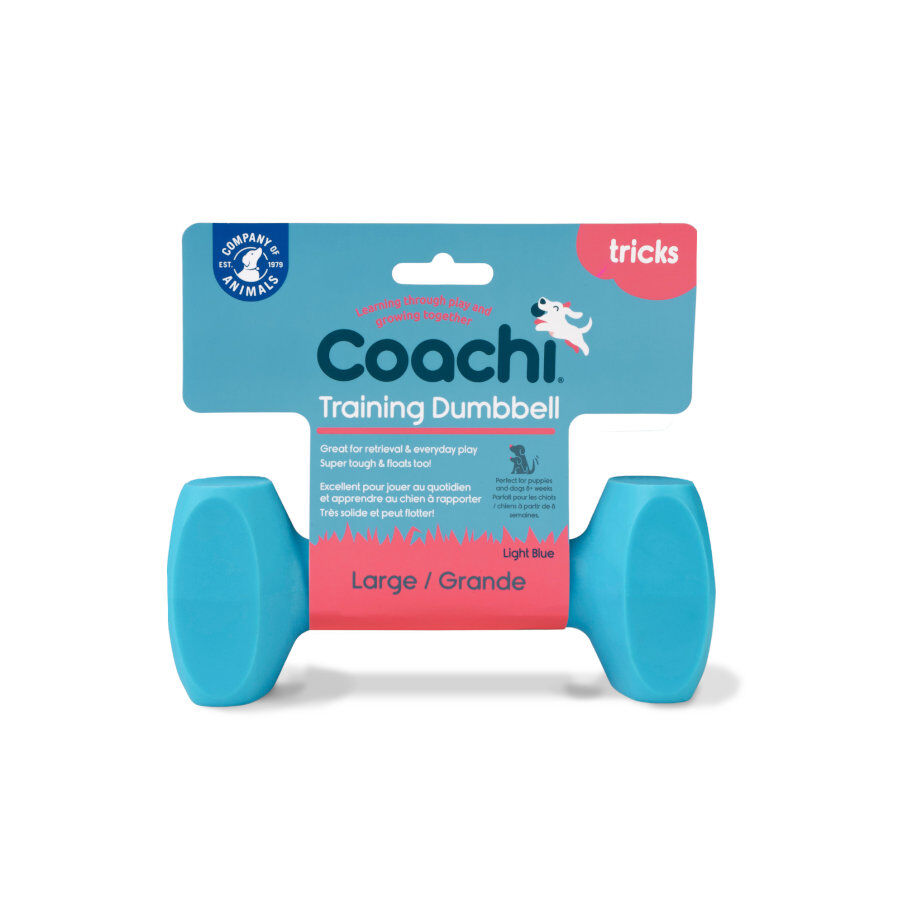 Coachi pesa de juguete celeste para perros grandes, , large Imagen numero 1