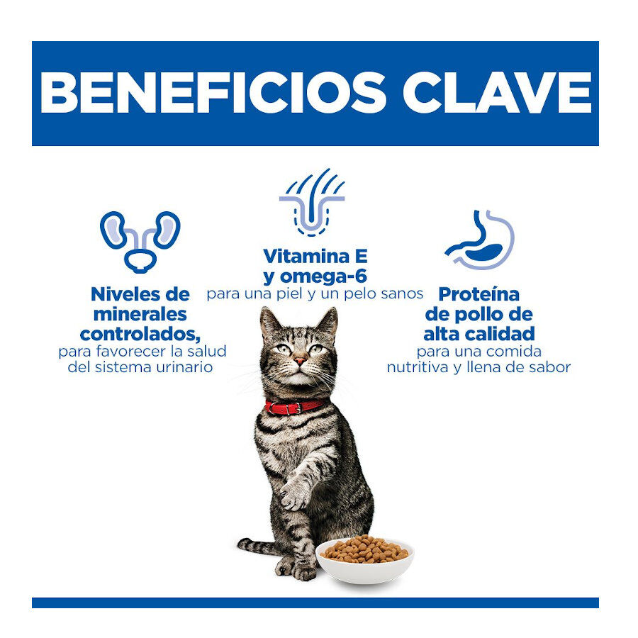 1.5 kg Hill's Urinary Pollo pienso para gatos, , large Imagen numero 3
