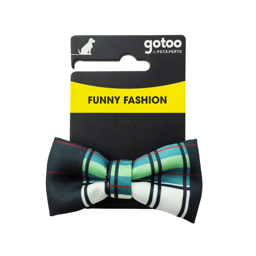 Gotoo Pajarita de rayas para perros, , large Imagen numero 4