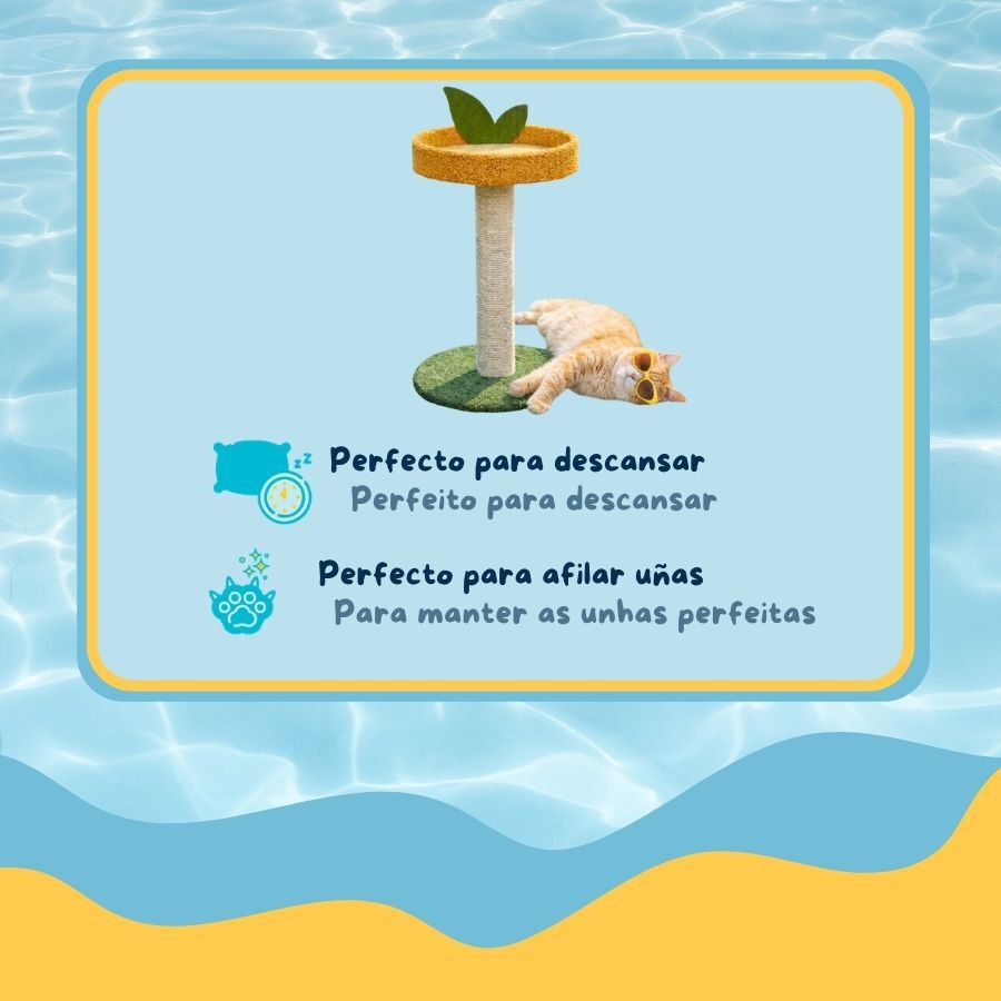 Summer Vibes Rascador  Fruta Naranja para gatos, , large Imagen numero 3