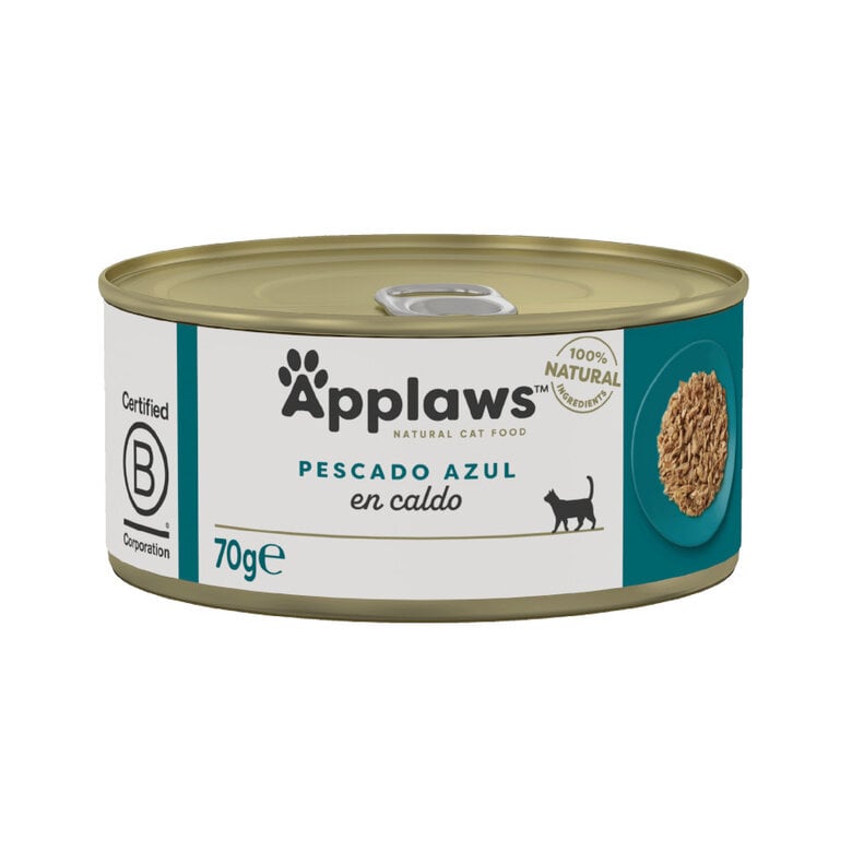 70 g Applaws Pescado Azul lata para gatos,  Imagen numero 1 70 g Applaws Pescado Azul lata para gatos, , large Imagen numero 1