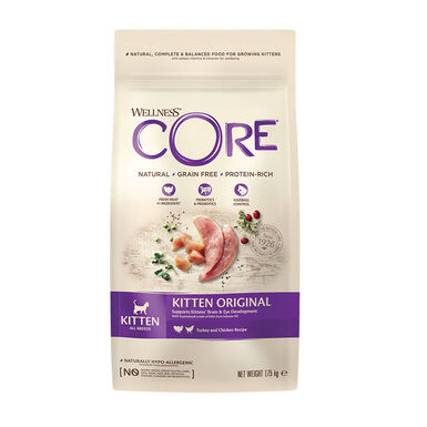 Wellness Core Kitten Pavo y Pollo pienso para gatos