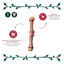 1 ud. Wonder Christmas Hueso Gigante Cuero Prensado Snacks para perros, , large indicador imagen numero 3